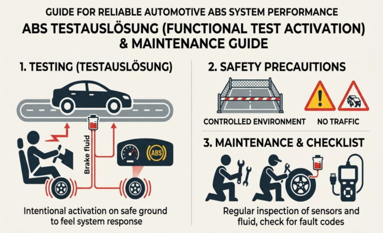 ABS Testauslösung: Meaning, Testing, Safety, and Maintenance Guide ABS Testauslösung