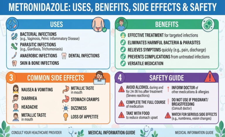 Metronidasool: Uses, Benefits, Side Effects, and Safety Guide Metronidasool